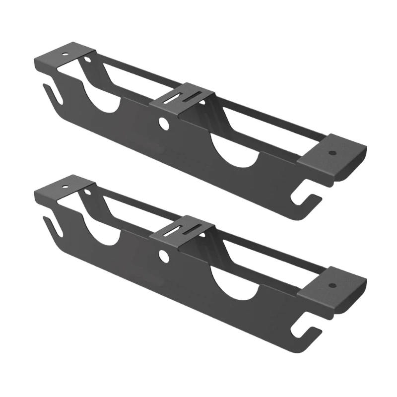 2 ชิ้น Wall Mount เครื่องบดมุม Bracket Storage Rack สำหรับประแจเครื่องตัดขัด