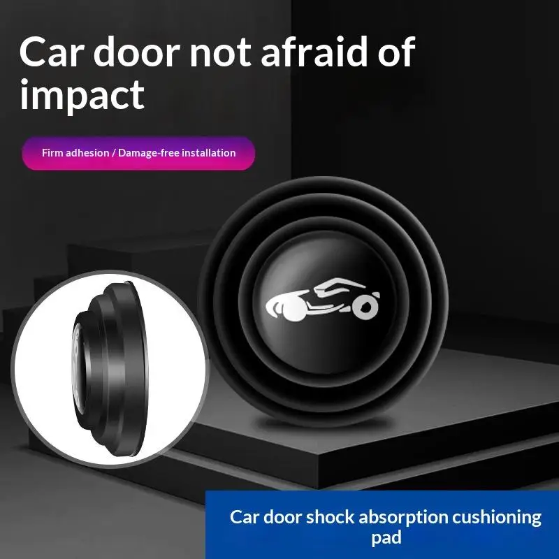 【CMO】10/20Pcs Car Door Shockproof Pad Silent Gasket Stickers Car Trunk Sound Insulation Pad Thickening Cushion Stickers