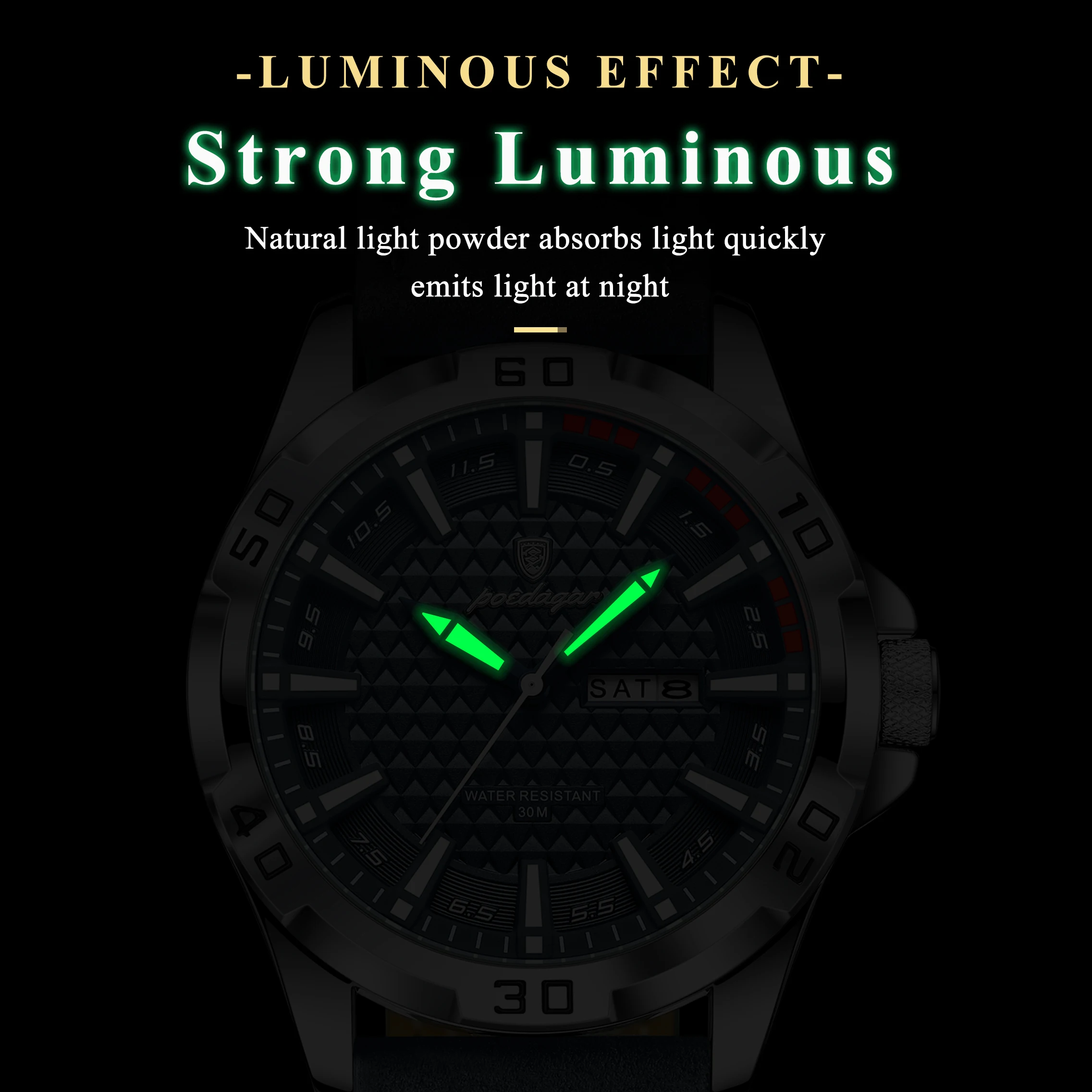 POEDAGAR, montre-bracelet pour - Mens Fashion Blog avis et prix