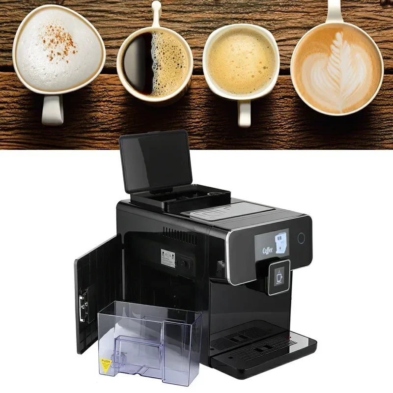 Intelligent Coffee Machine 19 Bar Automatic Coffee Maker Machines with Coffee Bean Grinder Appliances for Kitchen Office Home