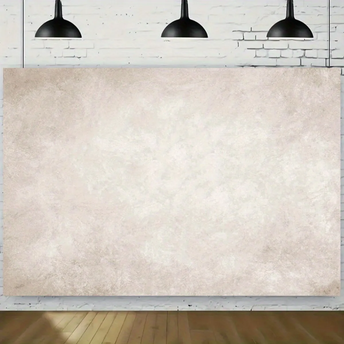 2D-Plane, 1 Stück beige Hintergrunddekoration: Polyester-Hintergrundstoff, geeignet für verschiedene Feierlichkeiten im Innen- und Außenbereich