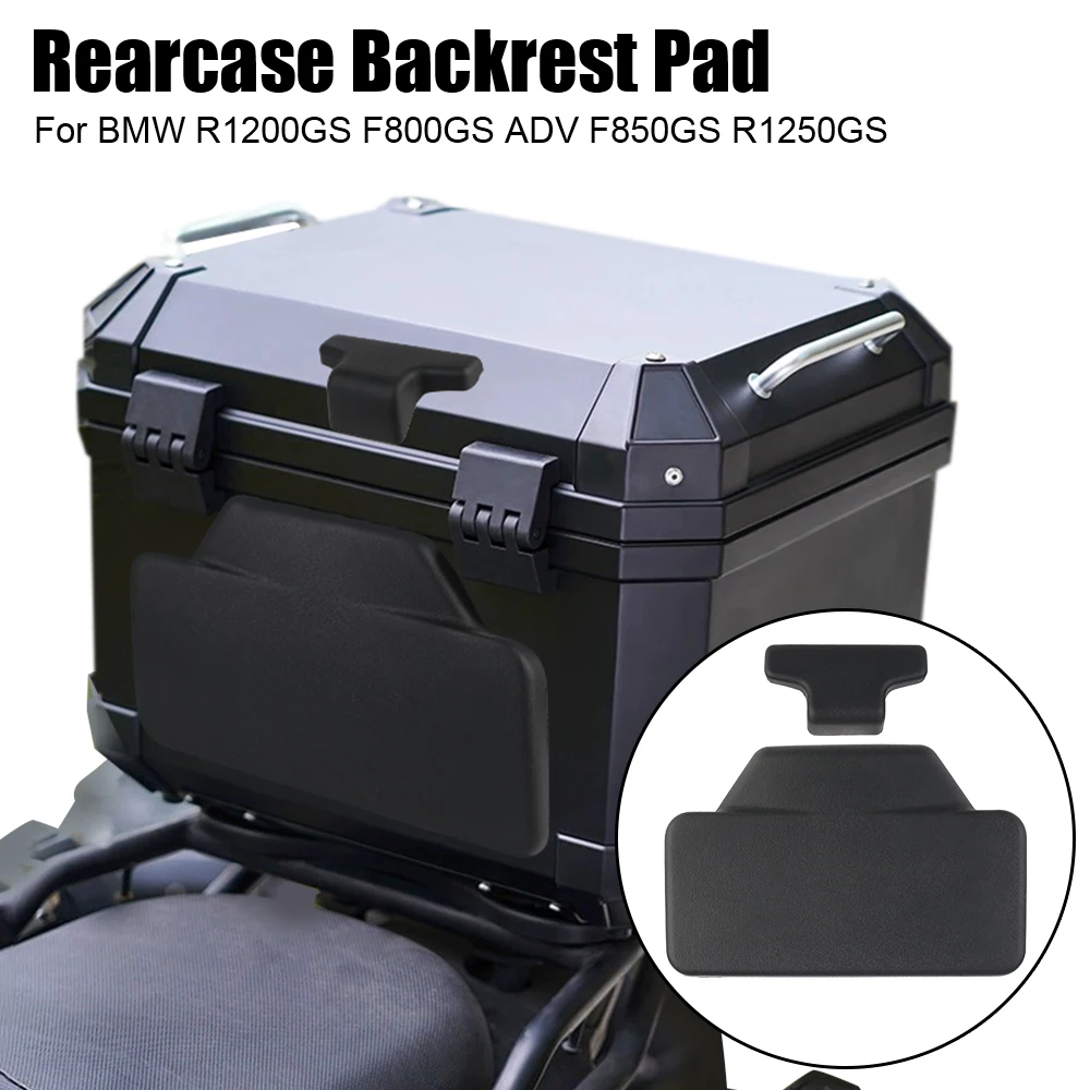 ل BMW R1200GS F800GS ADV F850GS F750GS R1250GS GSA ل Benelli دراجة نارية الركاب Lazyback مسند الظهر وسادة الغطاء الخلفي وسادة #2