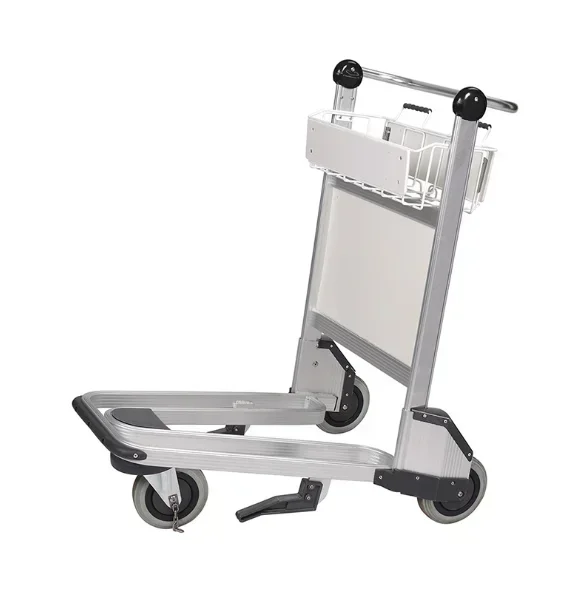 

Aluminum airport luggage cart