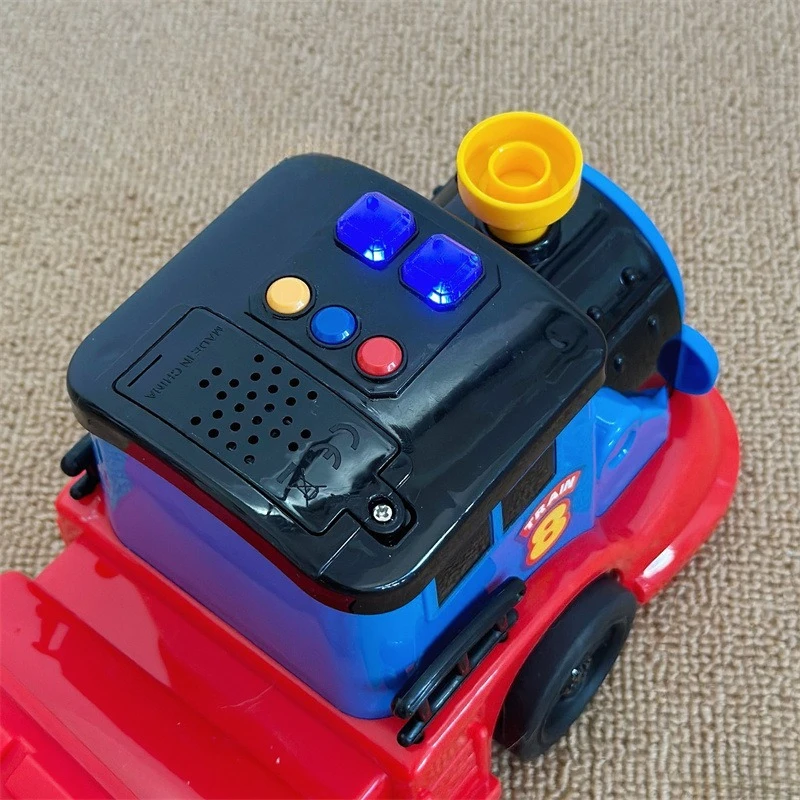 볼 자동차 발사기 레이싱 레일 자동차 모델 기차 트럭 교육 장난감 어린이 트랙 모험 게임 기계식 대화 형 장난감