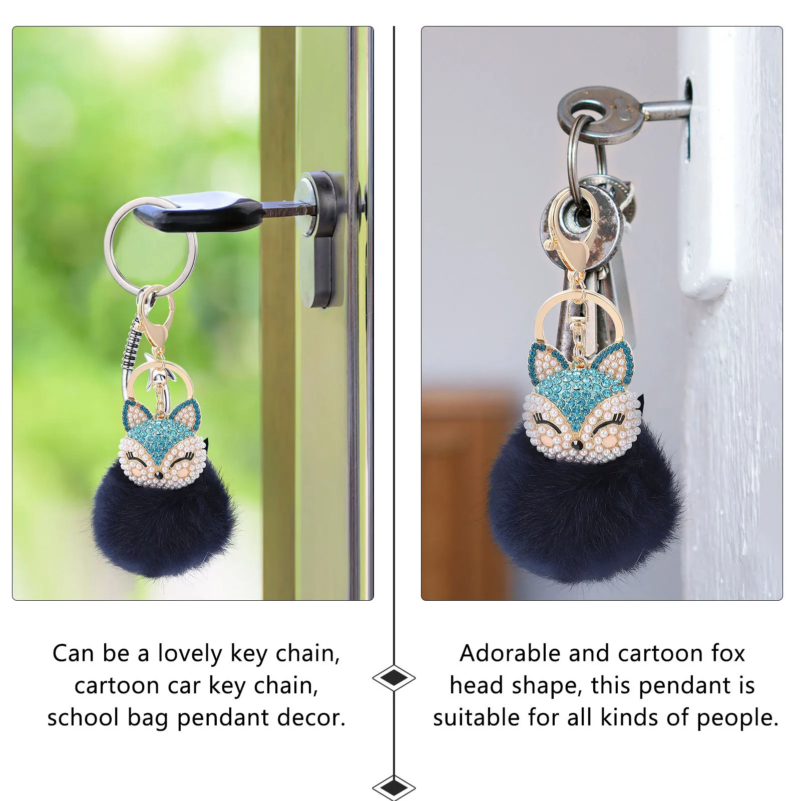 سلسلة المفاتيح الجميلة حلقة رئيسية حقيبة قلادة على ظهره ديكور السفر الذكرى الأعمال هدية تصميم المفاتيح #6