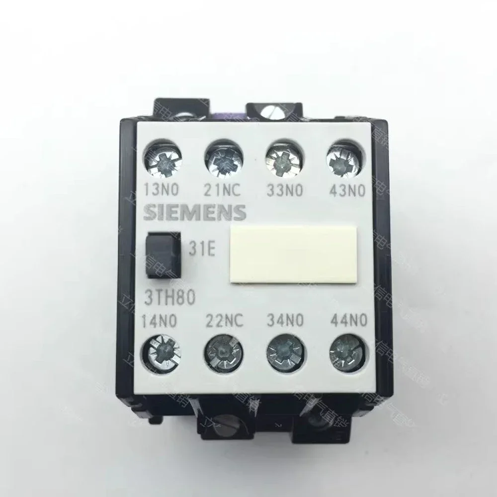 

New Original SIEMENS 3TH8031-0X Contactor Relay Voltage AC24V AC36V AC110V AC220V AC380V Elevator Accessories 3TH80 31E 3NO 1NC