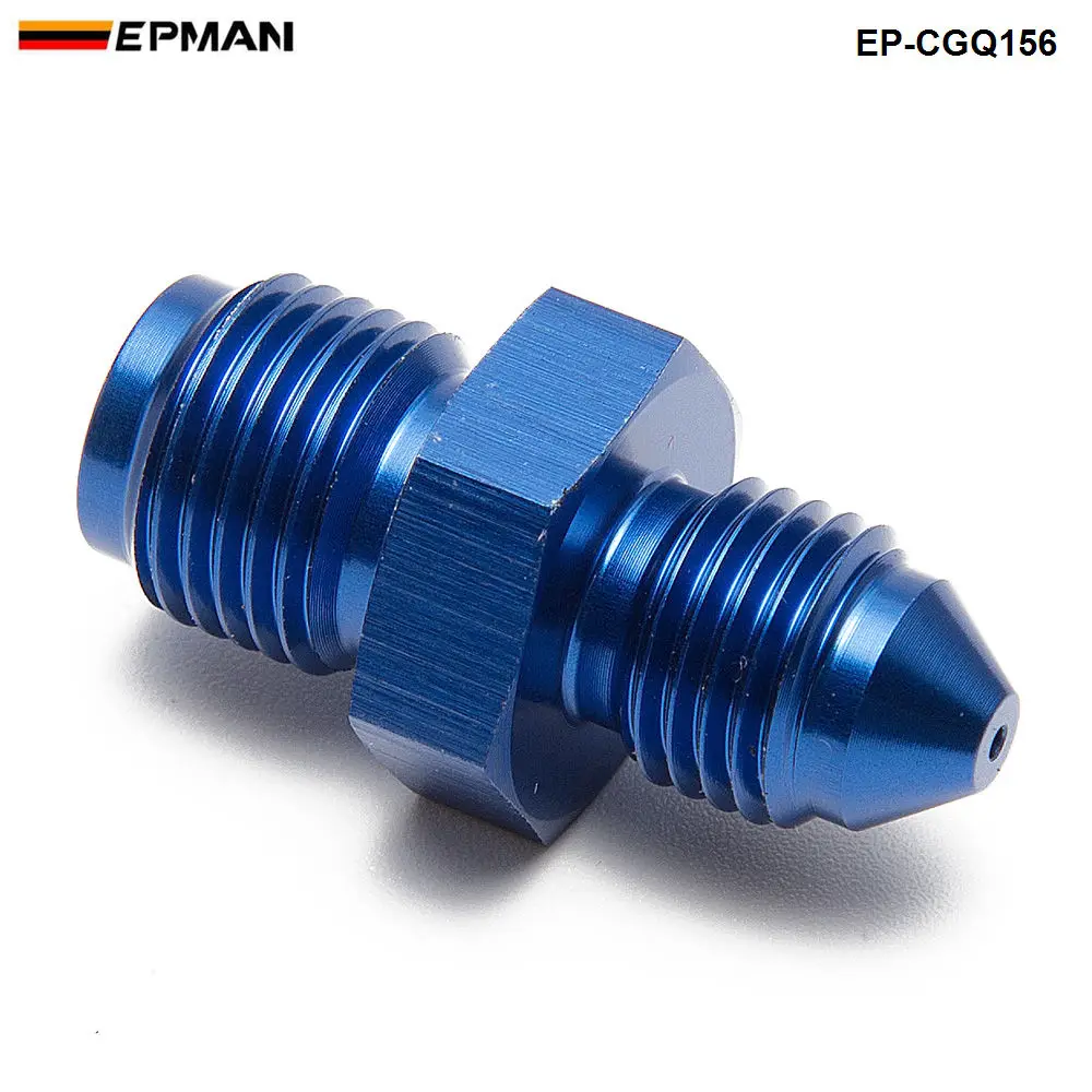 EPMAN 3AN AN3 Blue Turbo Oil Feed Restrictor Fitting for T25/T28 or GT25R GT28R GT30R Aluminum EP-CGQ156