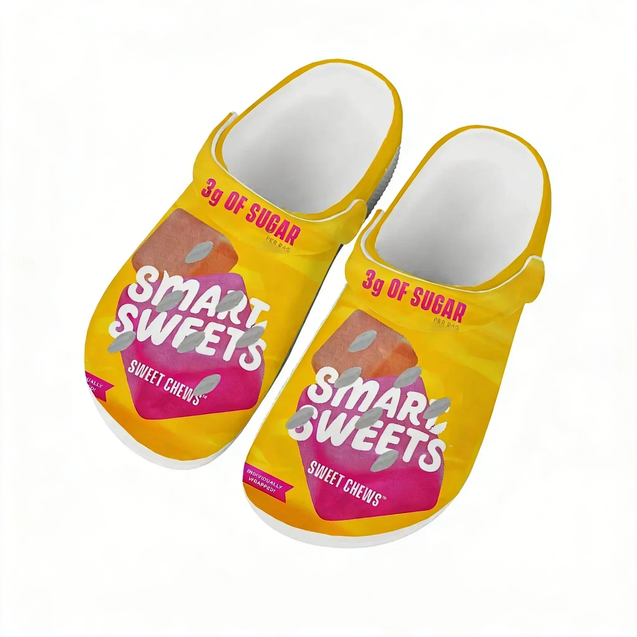 JOLLY Candy Water Shoes Men Women Teenager Comfortable Fashion Home Garden Clogs Custom Sandals Beach Breathable Hole Slippers