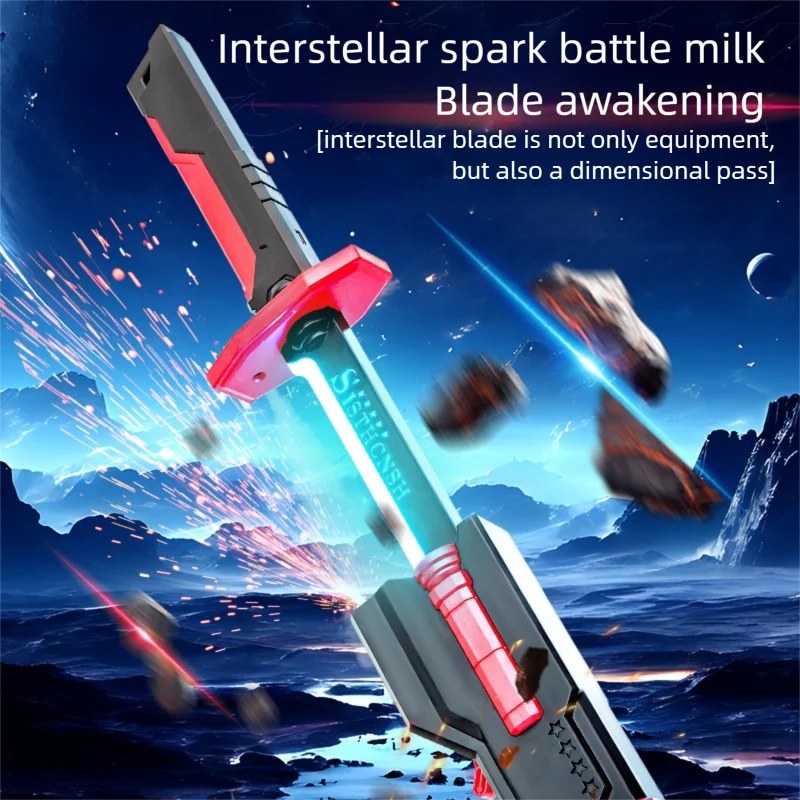 

An Illuminated Role-Playing Sword Designed for Outdoor Fun, Party Activities, and Family Interactive Games