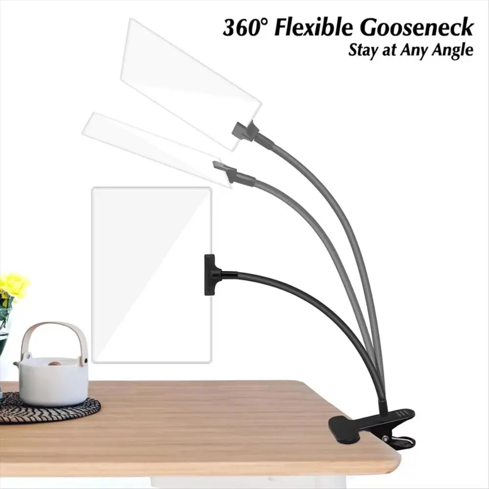 

Регулируемая лупа с зажимом Гибкий зажим на гибкой шее 5-кратная лупа Четкий обзор 5-кратная лупа высокой четкости