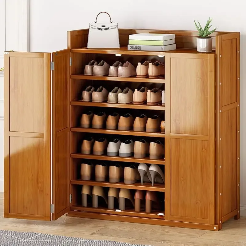 

# Shoe Rack: Multi-layer Household Simple Shoe Cabinet, Dust-proof Multi-functional Shelf, Entrance To The Door