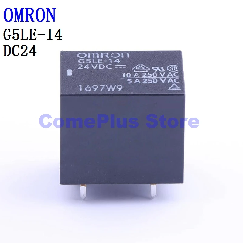 5PCS/50PCS G5LE-14-5VDC G5LE-14-DC12 G5LE-14-DC24 Power Relays
