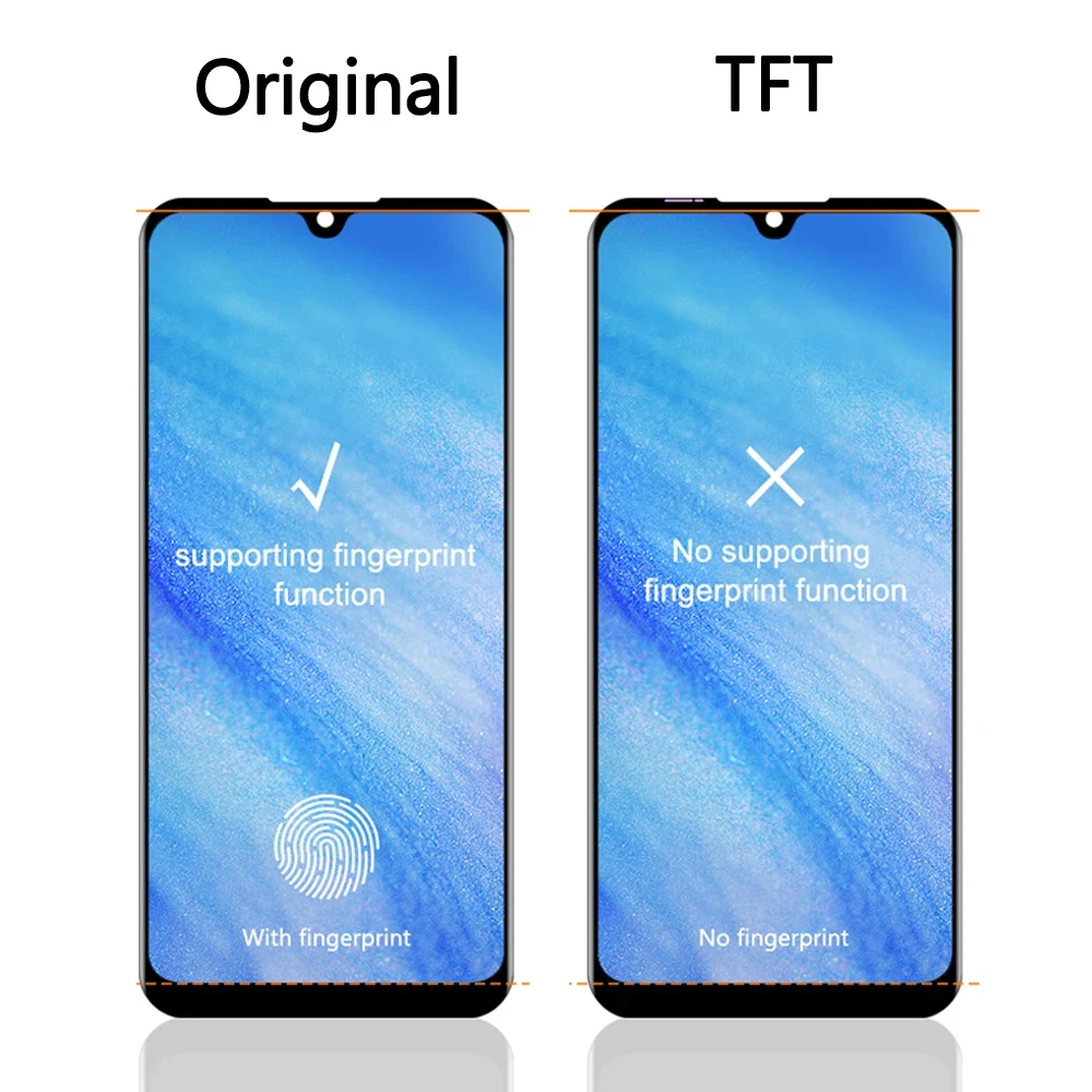 AMOLED For Xiaomi Mi A3 LCD Touch Digitizer Assembly with Frame For MI A3 CC9E M1906F9SH M1906F9SI LCD Display Replacement Parts