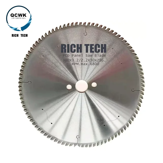 Economy grade 300x3.2/2.2x30xz96 PCD saw blades for universal cutting