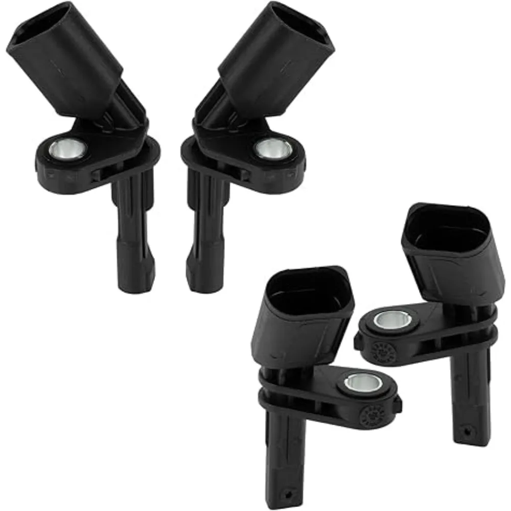 4PCS ABS Wheel Speed Sensor 7H0927803 Front Rear Left Right for Volkswagen VW Passat Jetta Tiguan Beetle GTI EOS Golf CC