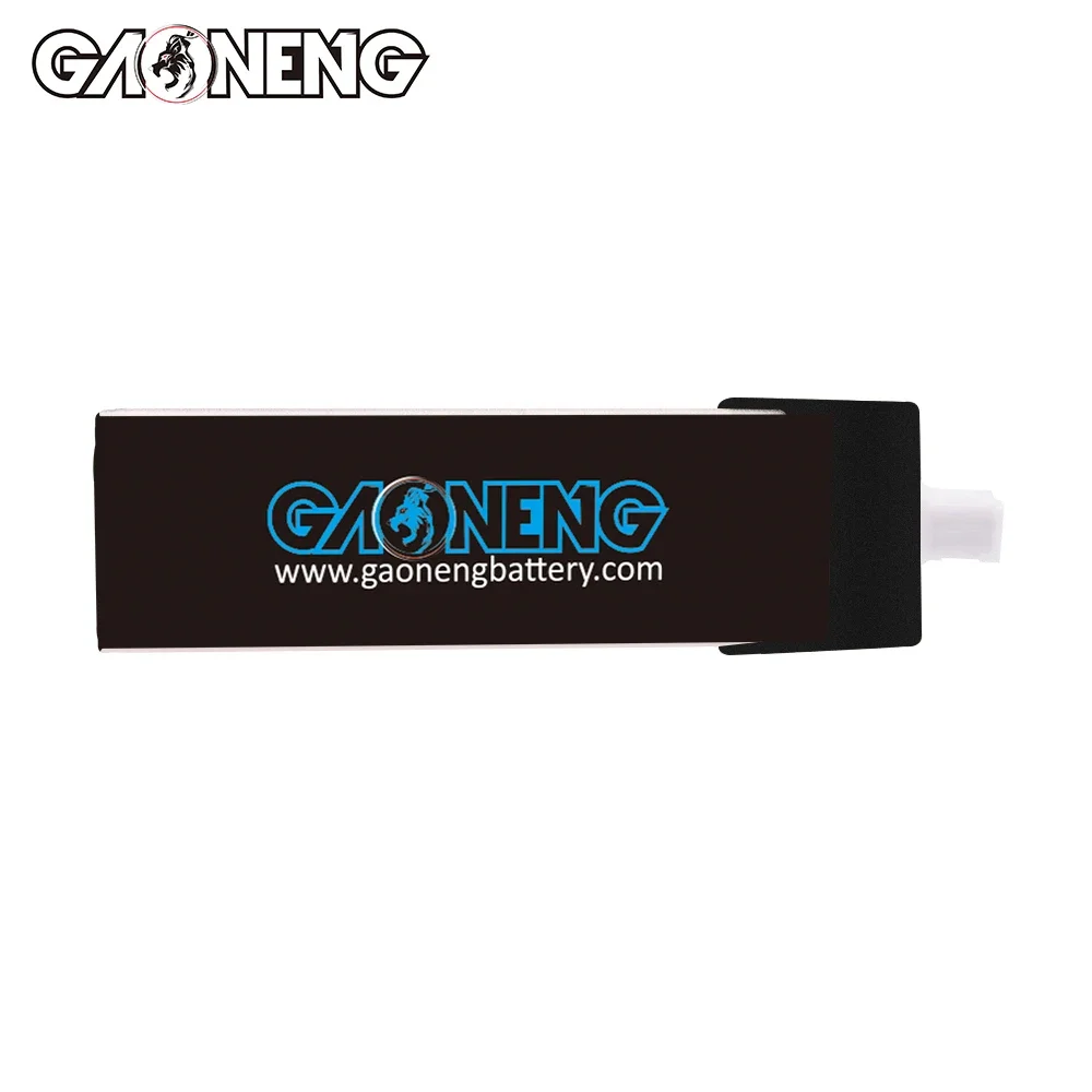 GAONENG GNB 1S 3,7 V 450 mAh 80C Lithiumbatterie mit PH2.0-Anschluss, geeignet für FPV-Drohnen und Quadrocopter.