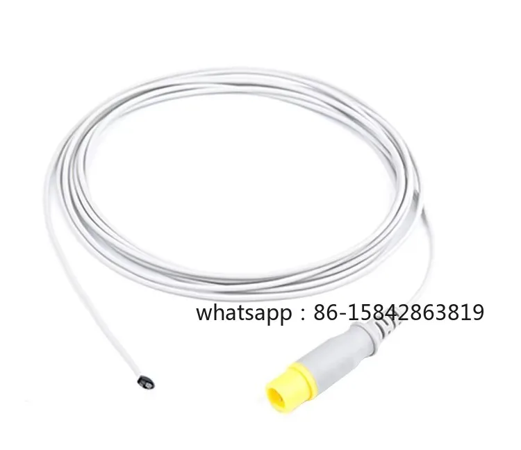 Manufacturer Accessories Reusable Medical Sensor ISO Certified TPU Ozone Compatible Mindray Pediatric Skin Temperature Probe