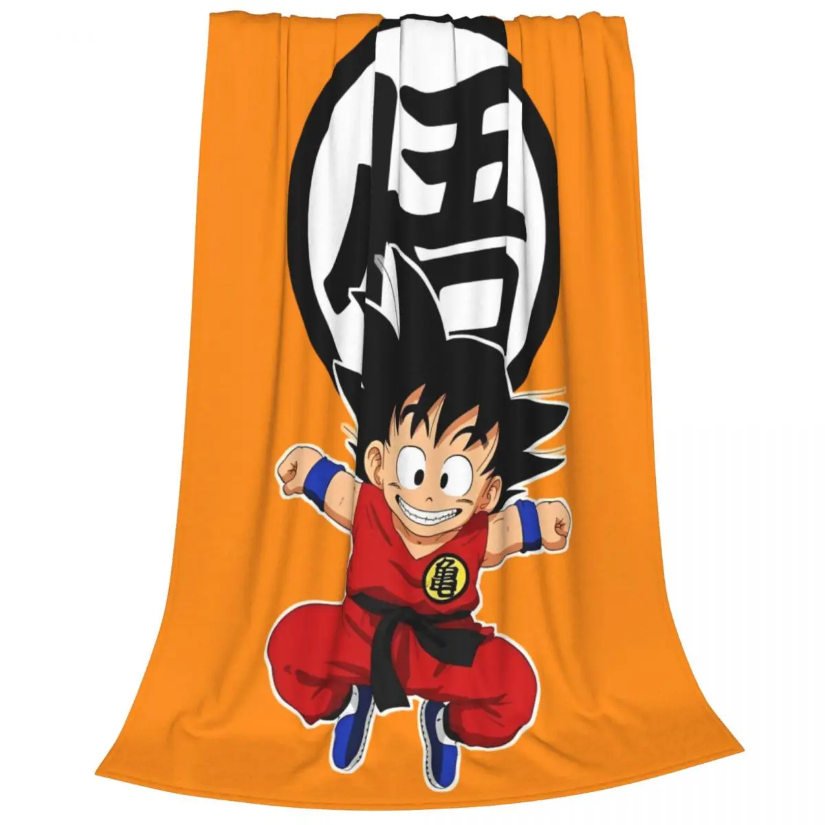 

Dragon Ball Z Blankets Fleece Goku DBZ Anime Super Soft Throw Blankets for Home Couch Bed Rug