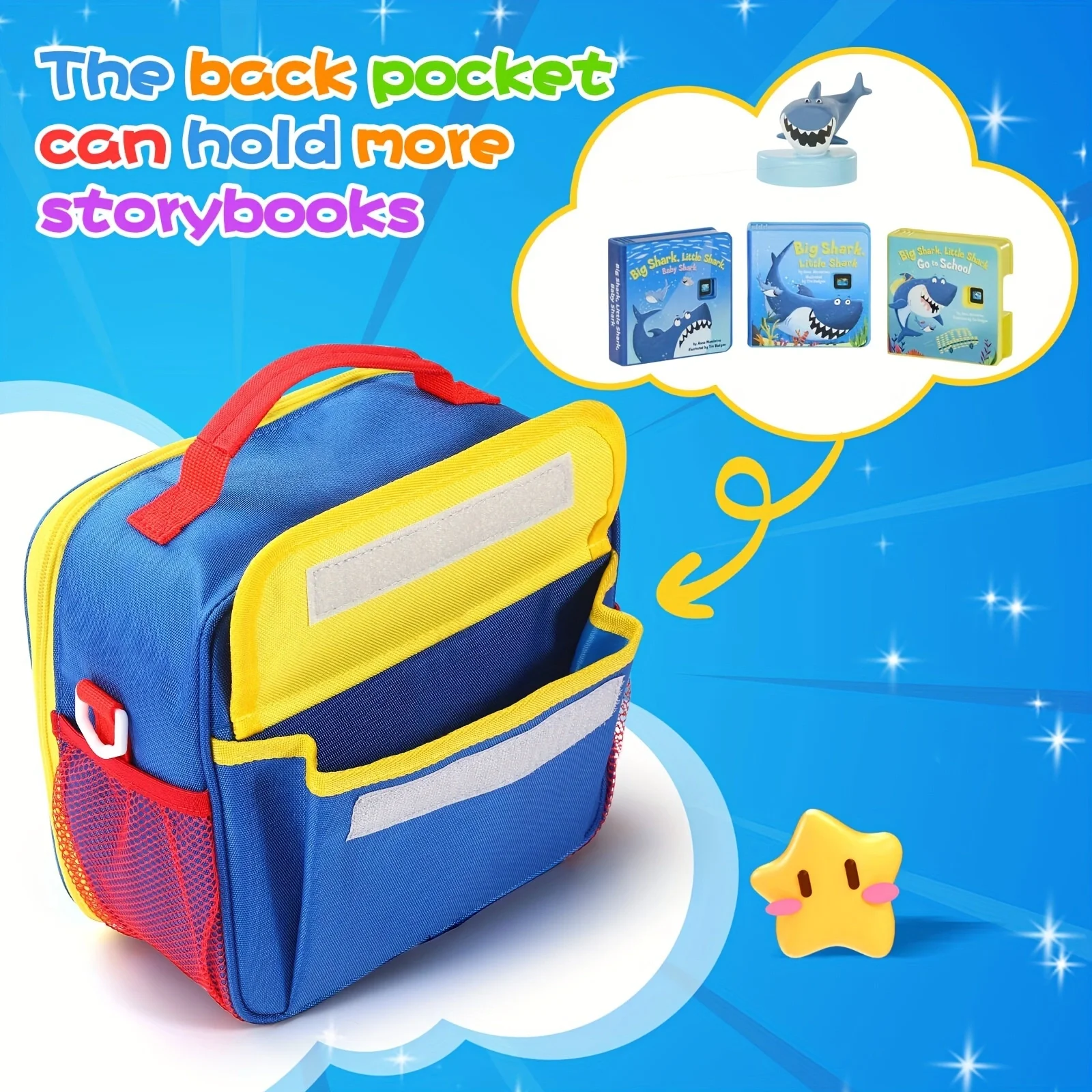 Story Machine Storage Bag Versatile Organizer Bag With Back Pocket Waterproof For Story-Dream Machine Accessories