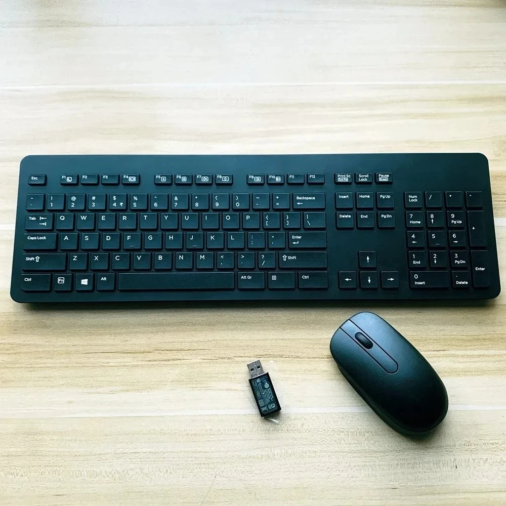 Teclado e mouse sem fio para HP Sk2064 Busines Slim, teclado sem fio com layout dos EUA