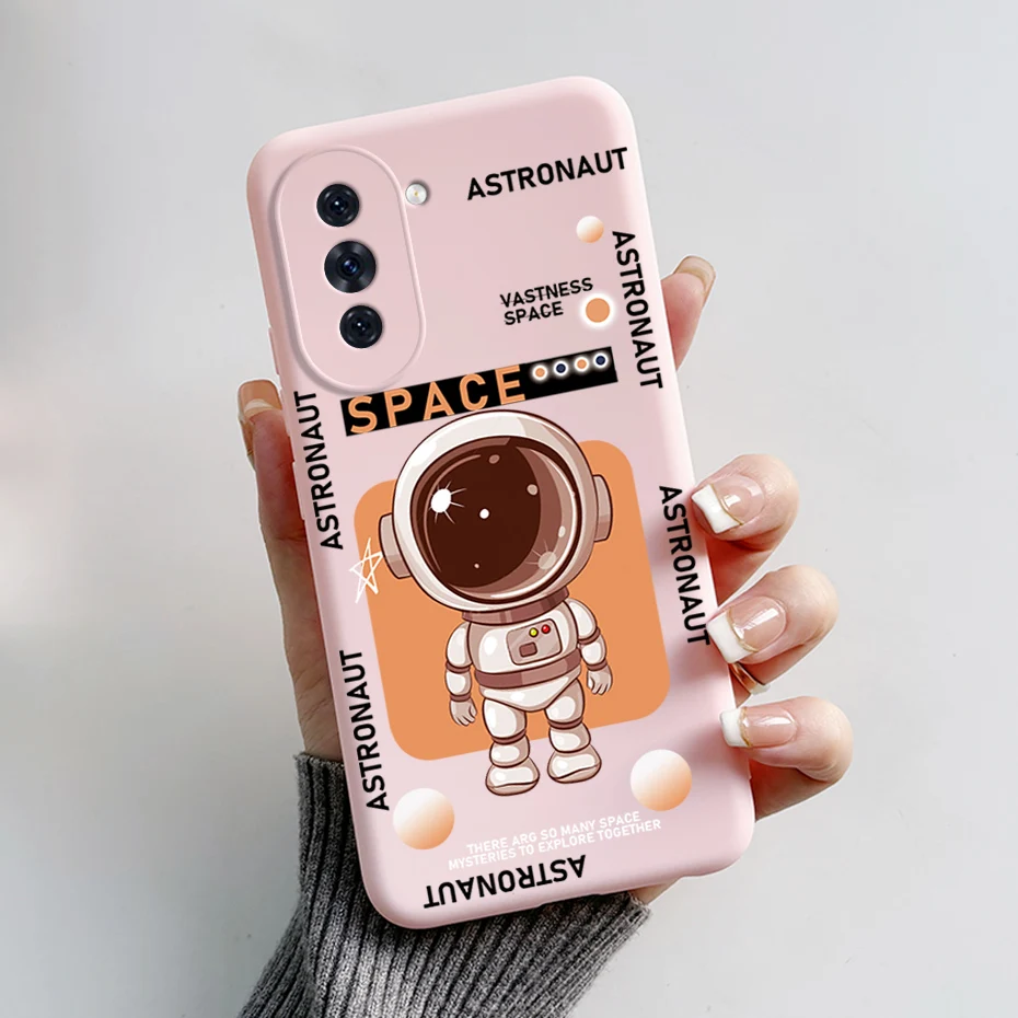 Dla Huawei Nova 10 Etui Nova 10 Pro Cute Astronaut Silicone Soft Fundas Dla Huawei Nova 10 SE Pro Etui na telefon Pokrowiec Bumper Capa