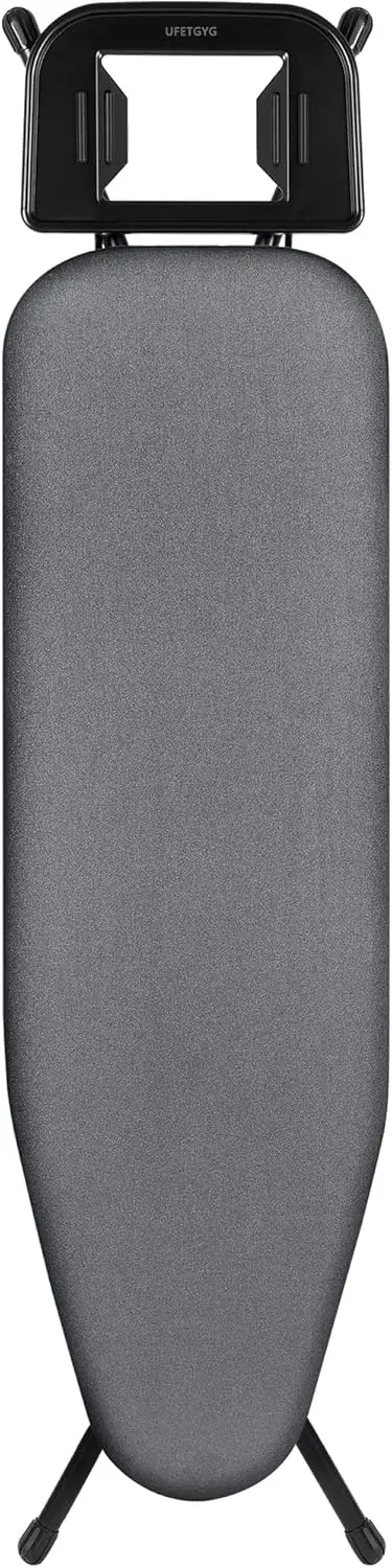 

Classic Ironing Board 43' X 13' W/with Iron Rest | Full Metal Construction| Height Adjustable | Heat