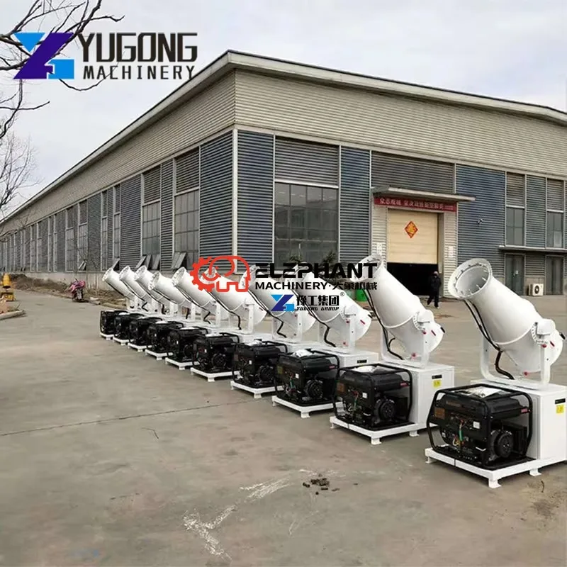Industrial Automatic Vehicle Mounted Fog Cannon Sprayer Dust Suppression Mist Spraying Environmental Equipment