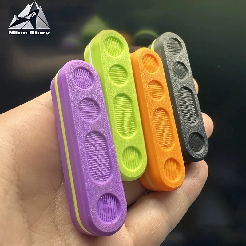 

KEYI EDC Push Fidget Slider Creative PLA + Haptic Slider Игрушка для снятия стресса Веселая игрушка для релаксации СДВГ Игрушка против тревоги