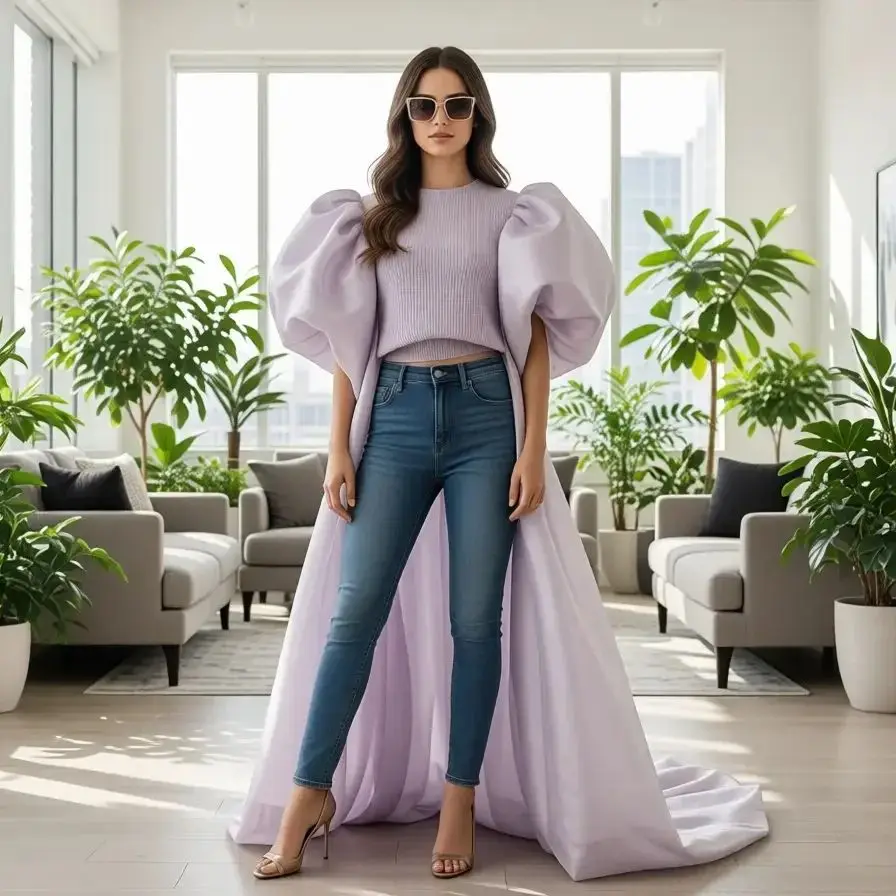 

Elegant Bridal Cloak Wedding Shawl Lightweight Summer Party Cover-Up Versatile Chic Cover for Parties Weddings Ever Pretty