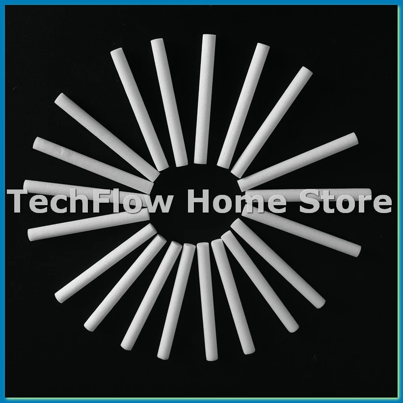 

20 шт., сменные фильтры для увлажнителя, хлопковая губка, палочка для USB-увлажнителя, аромадиффузоры, создатель тумана, увлажнитель воздуха-A23R