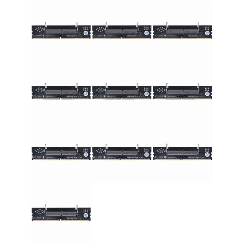 Exquisite-10X DDR5 Adapter Card Laptop To Desktop Memory Adapter Card 1.1V U-DIMM Adapter Card With Overcurrent Protection A