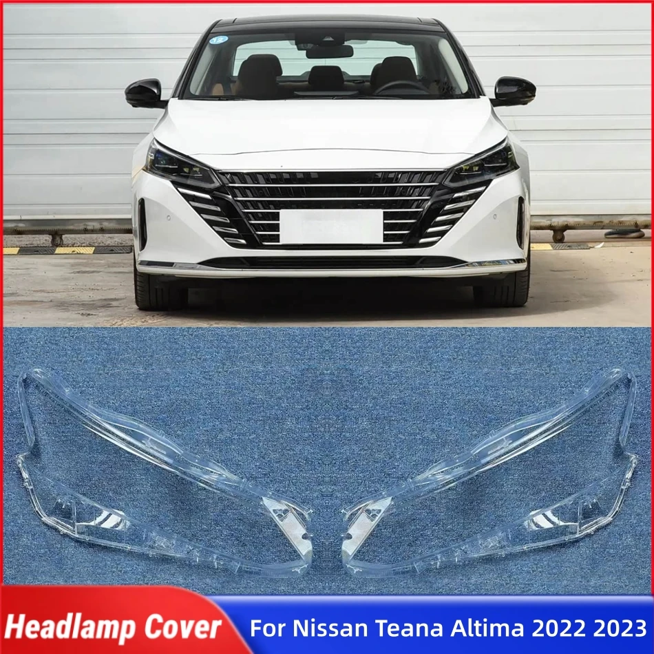 

Для Nissan Teana Altima 2022 2023, автомобильные товары, абажур, корпус фары, крышка объектива передней фары автомобиля, корпус фары