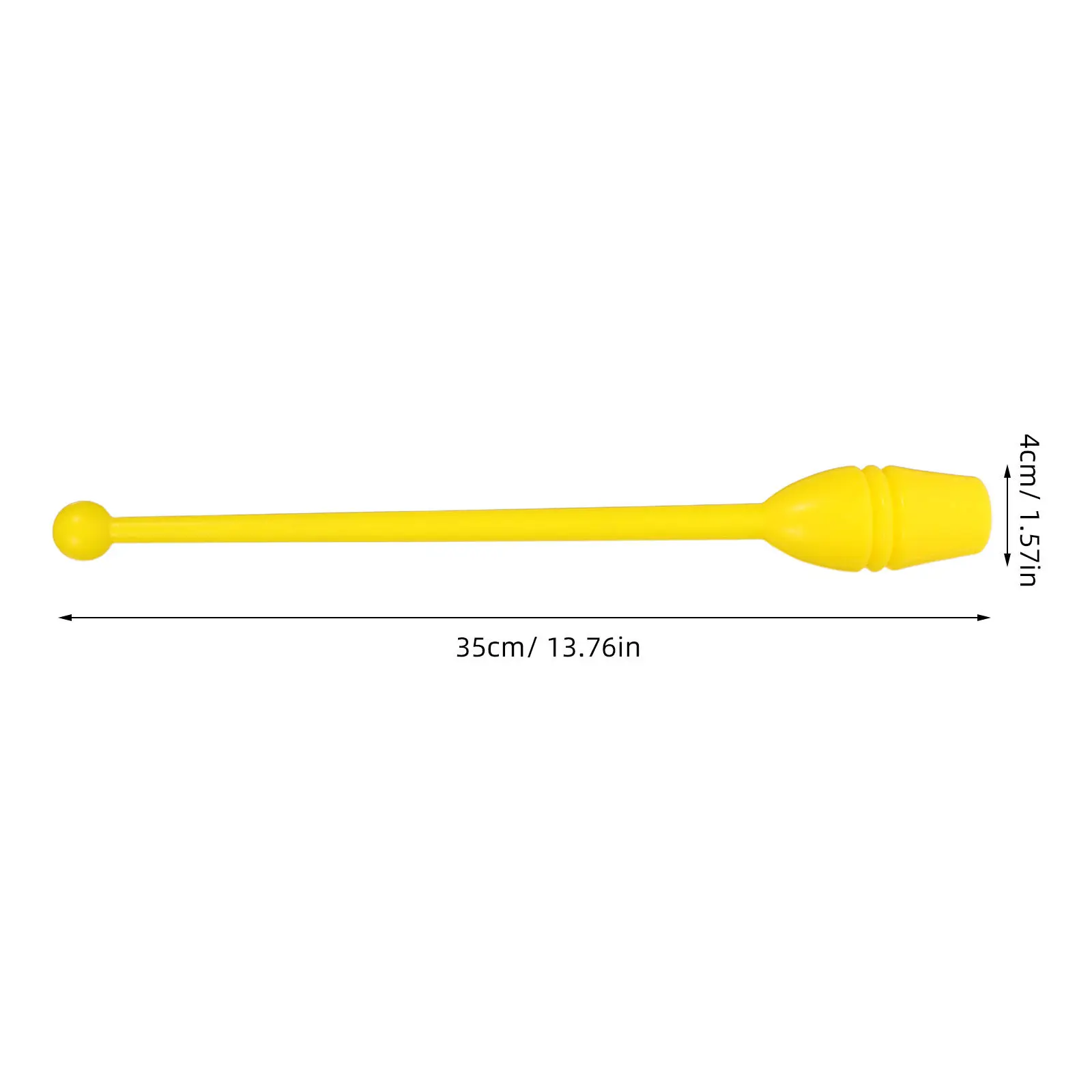 2Pcs Rhythmic Gymnastics Sticks Clubs for Toddlers Kids Adults Artistic Dance Equipment Gymnastics Training Wand Family Fitness