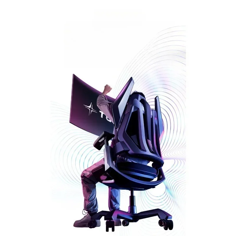 

T0ultra e-sports ergonomic chair massage heated waist protection computer seat sedentary and comfortable