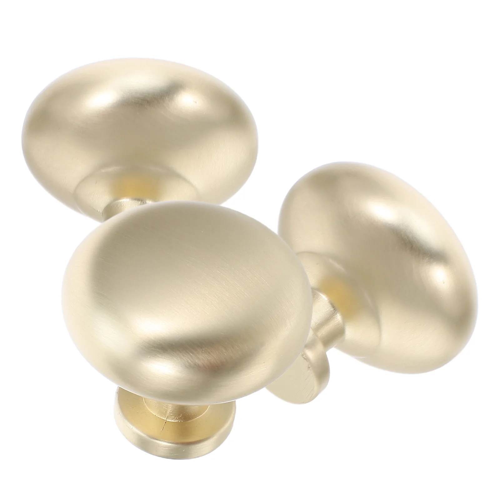 

3 Pcs Zinc Alloy Handle Furniture Knobs for Drawers Light Luxury Golden Handles