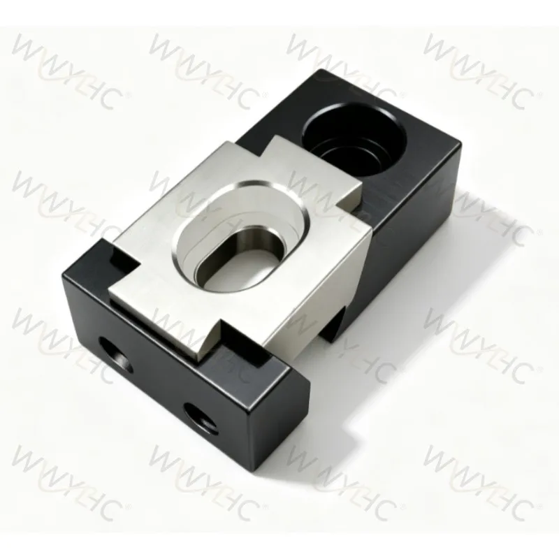 Single Bidirectional Internal Support Flat Jaw Vise Suitable for CNC Multi Station Side Fixed Machining Center Fixture