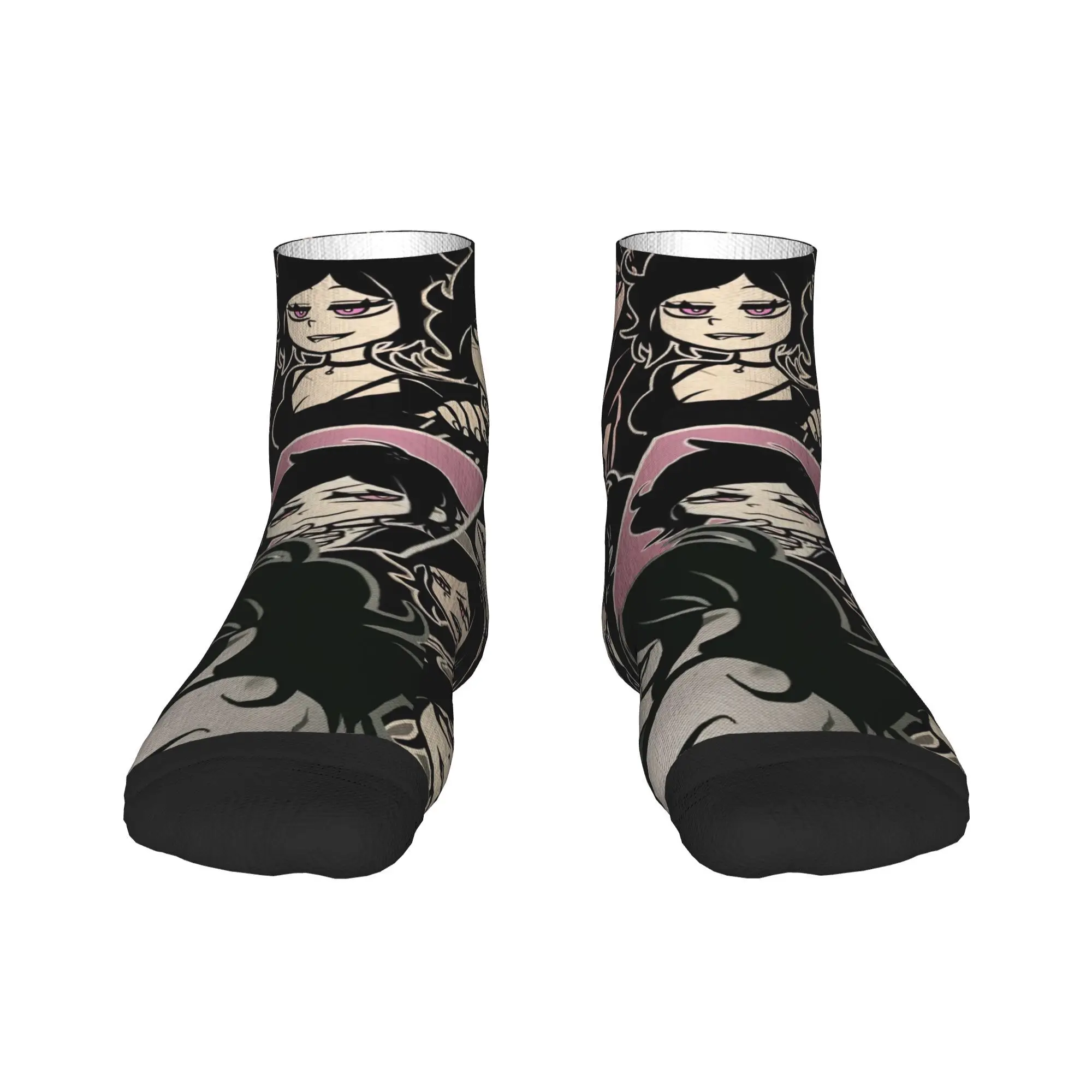 

Ashley Graves Collection Ankle Socks Modern Comfortable Casual Socks Autumn Skateboard Design Anti Skid Sock For Men Gift Idea