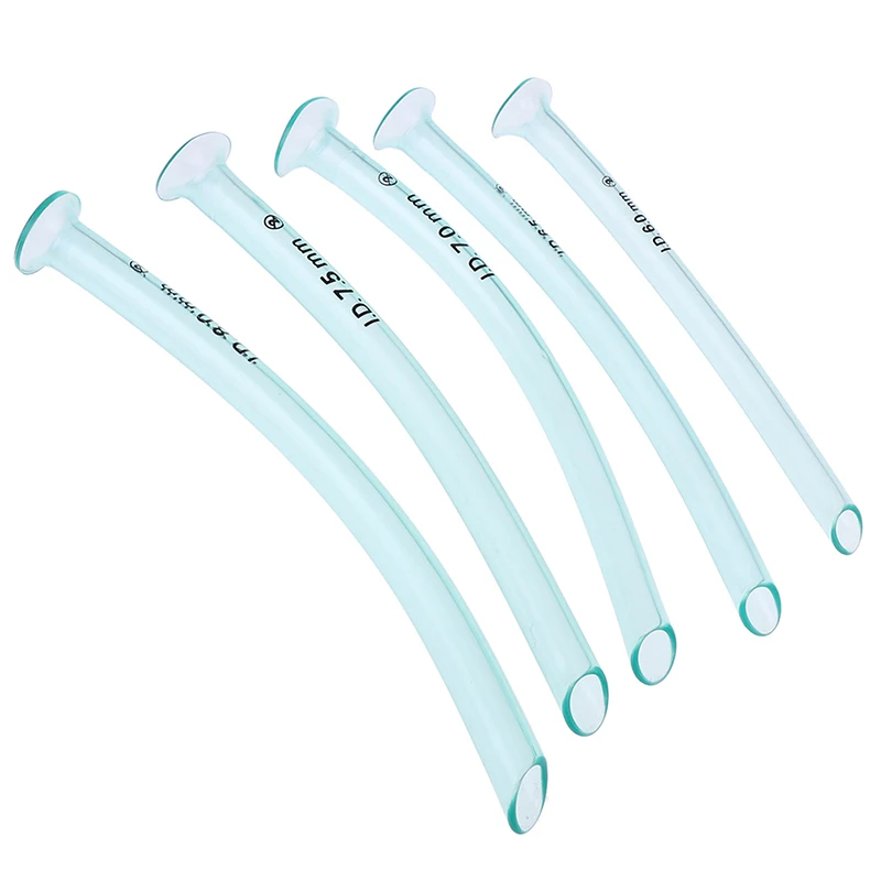 (BF06)Oxygen Tube High-flow Nasal Cannula 6/6.5/7/7.5/8.0mm  Nasopharyngeal Airway Respiratory Emergency First Aid Airway Tube