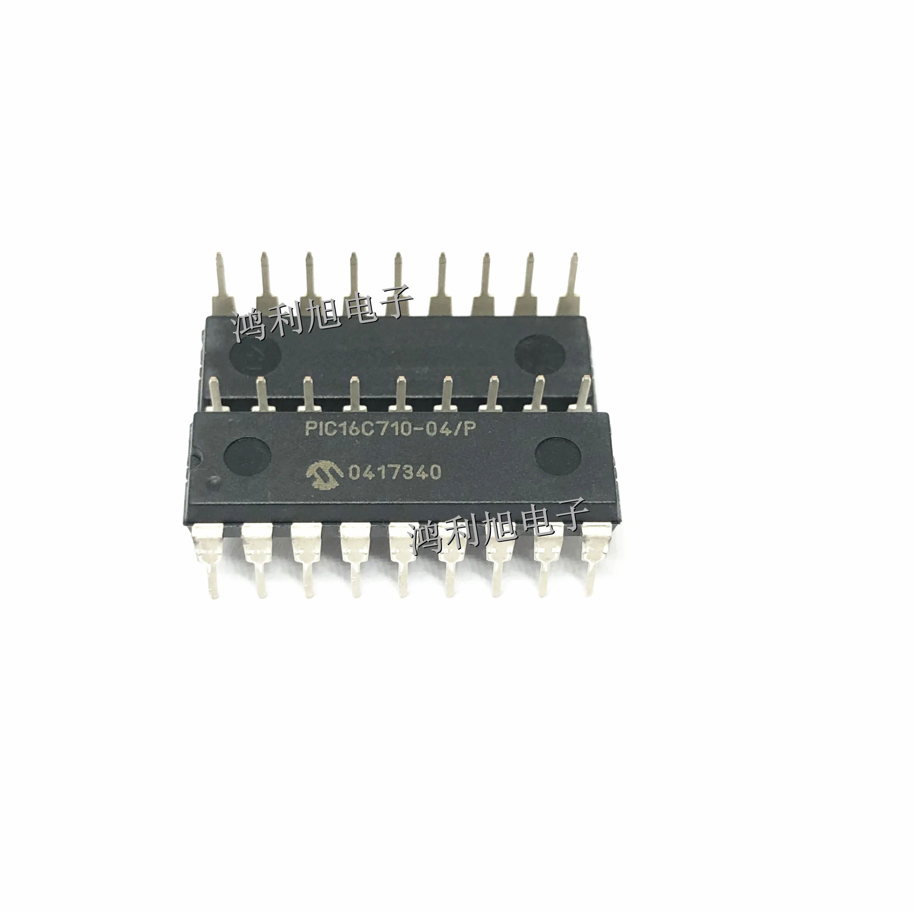 5PCS/Lot PIC16C710-04/P PIC16C710-04  MCU 8-Bit PIC16 PIC RISC 896Byte EPROM 5V 18-Pin PDIP Tube - Rail/Tube