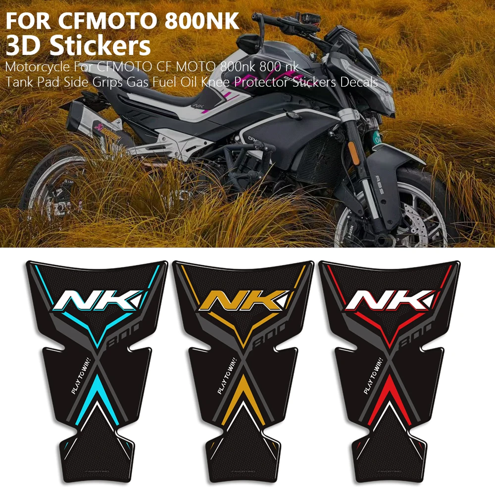 For CFMOTO 800NK NK 800 Motorcycle accessories Tank Pad Side Grips Gas Fuel Oil Knee Protector Stickers Decals