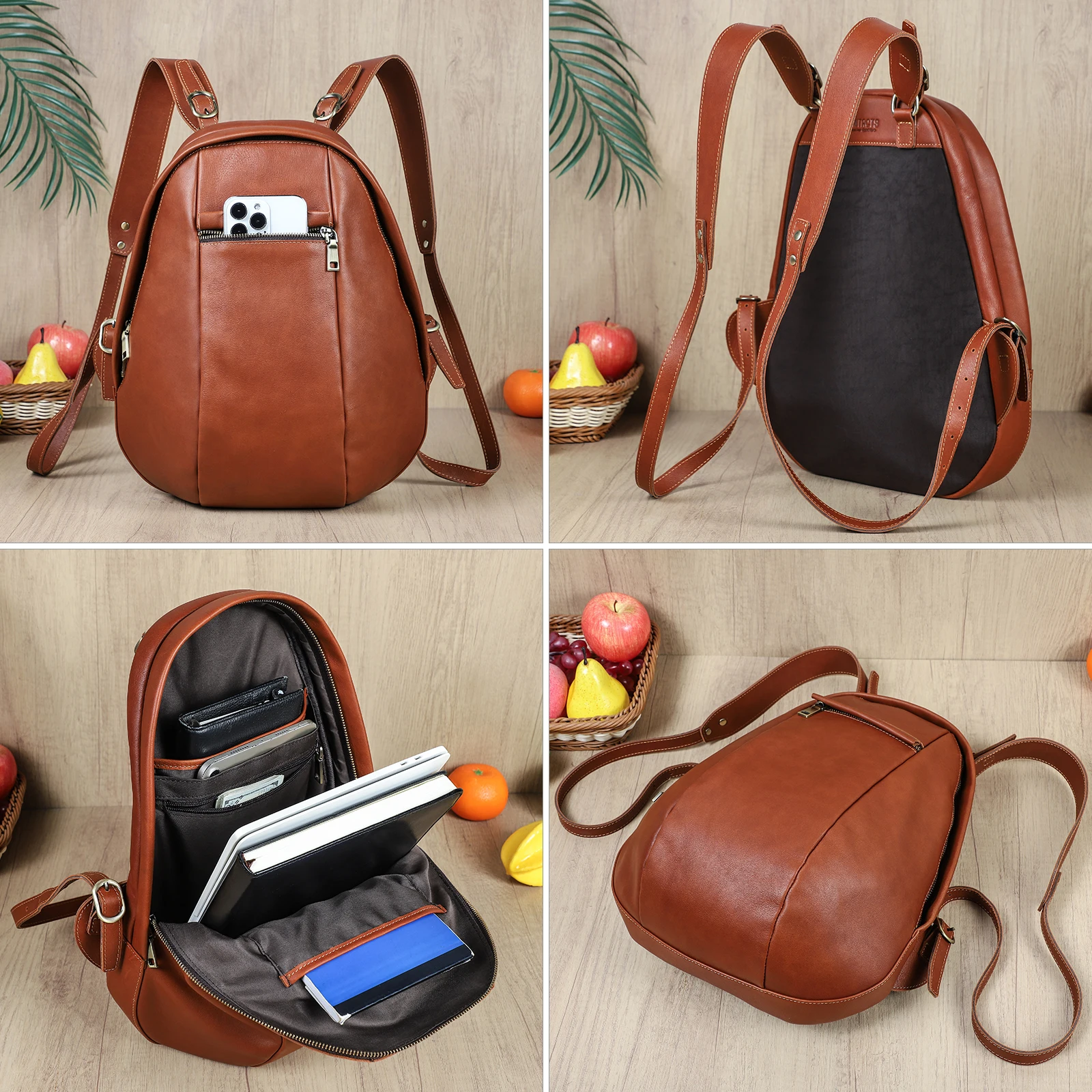 ติดต่อของแท้หนังกระเป๋าเป้สะพา - Luxury Bags That Fit Laptop บทวิจารณ์และราคา