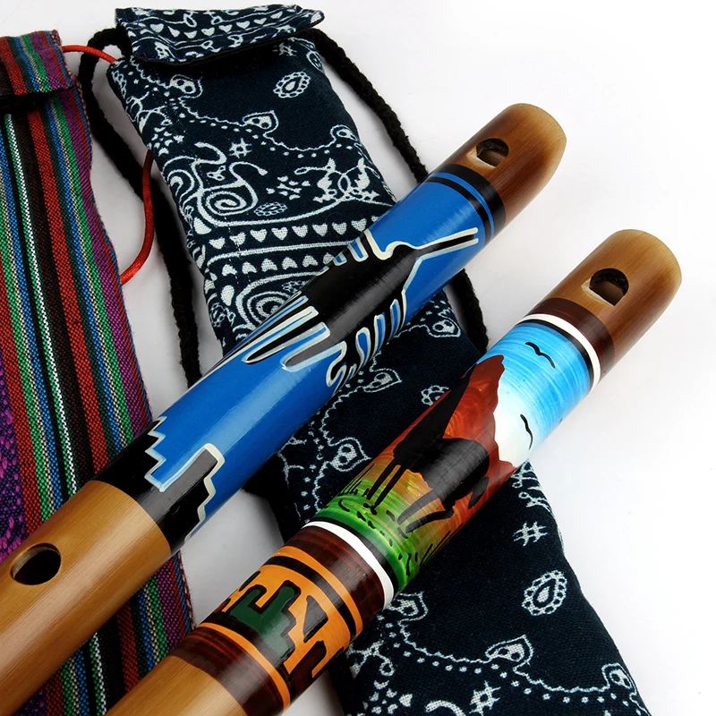 Traditional Clarinet New Arrival Fraute Quena Flute A Vertical Flute Peru whistle Flute for Beginner and music lover in G Key