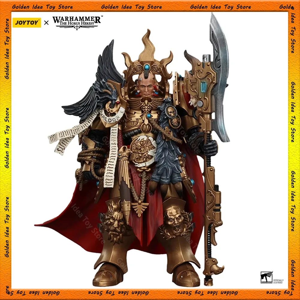 JOYTOY Warhammer 30K 1/18 Action Figure Legio Custodes Constantin Valdor Captain-General of The Legio Custodes Collectible Model