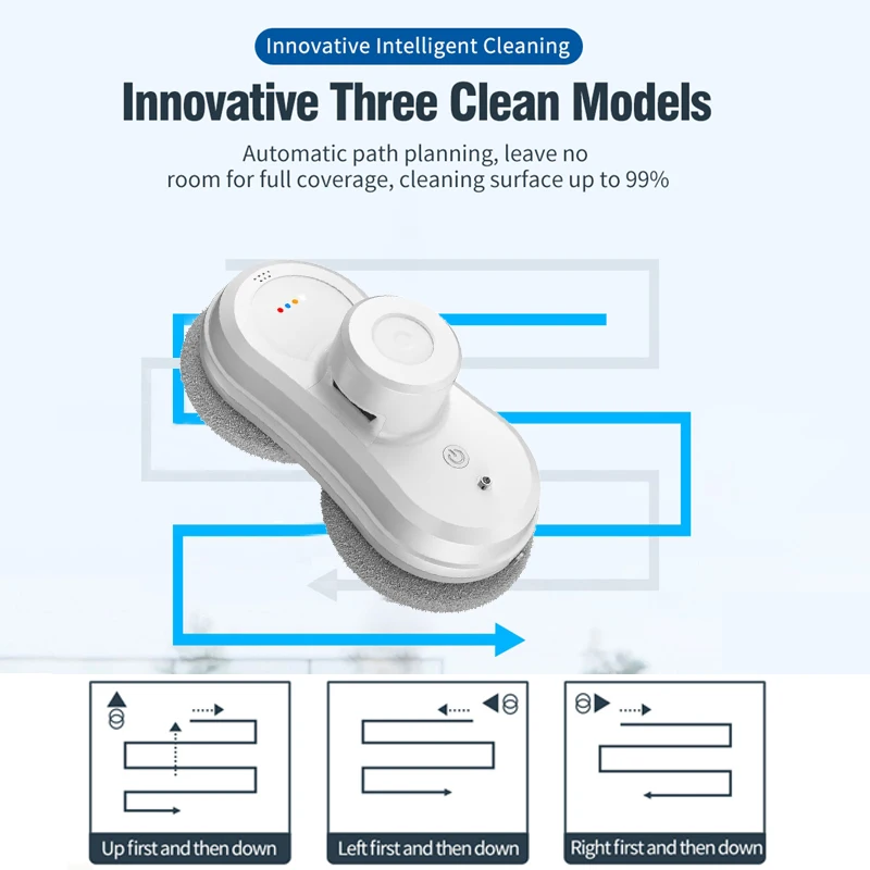 Purerobo-電気窓掃除ロボット,窓掃除機,自動掃除,落下防止システム,ガラス,リモコン,W-R1,家庭用
