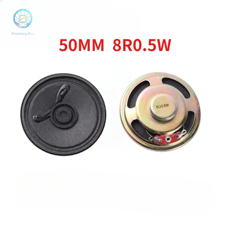 2pcs/lot 8 ohms 8R 0.5W 1W 2W 3W 5W Ultra-thin Horn speaker 40mm 50mm 57mm 66mm 77mm Diameter Loudspeaker Loud Speaker