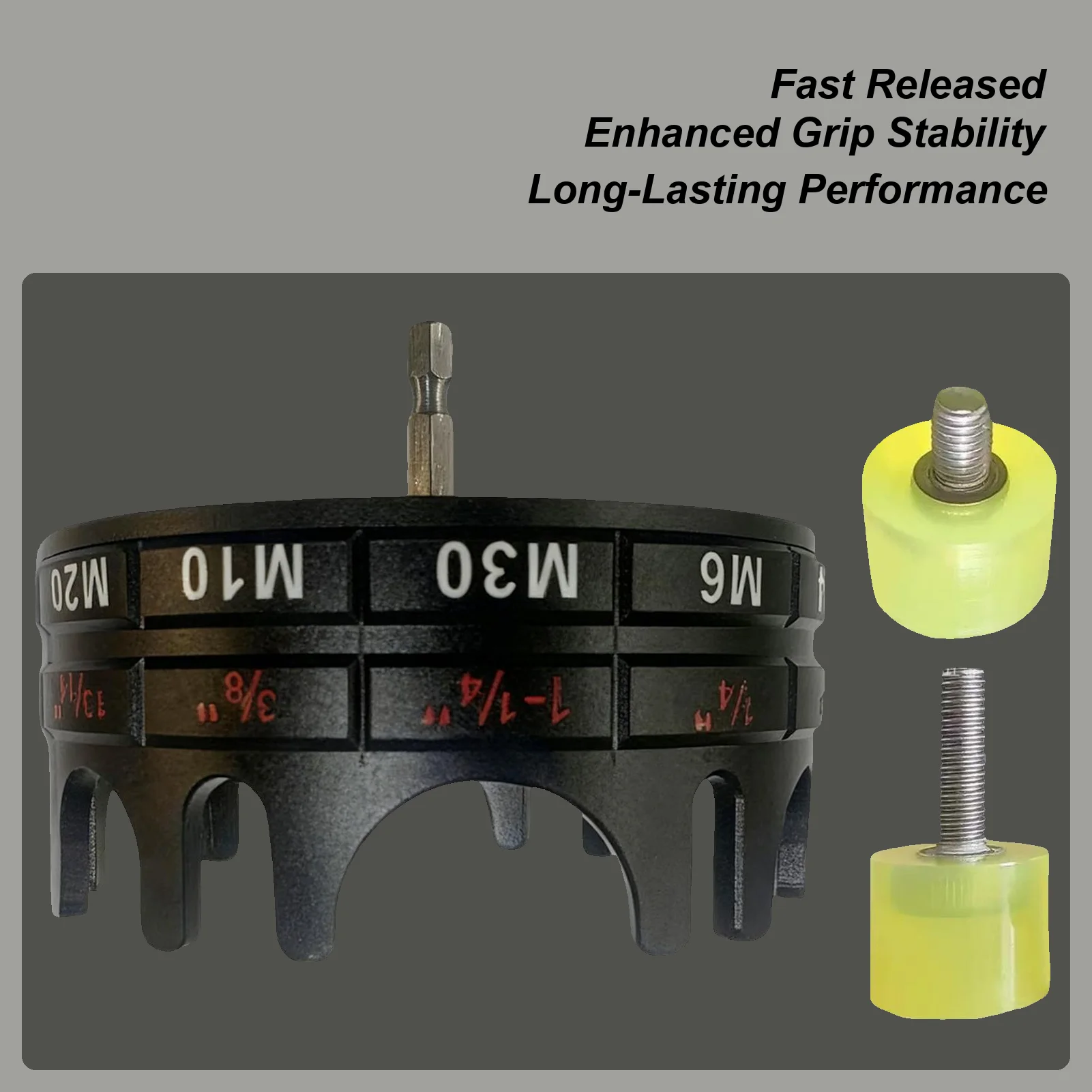 

Резьбовой стержень, гайка, направляющий болт, торцевое крепление, быстроразъемная гайка, инструмент на молнии для дрели, для электрика, технического обслуживания