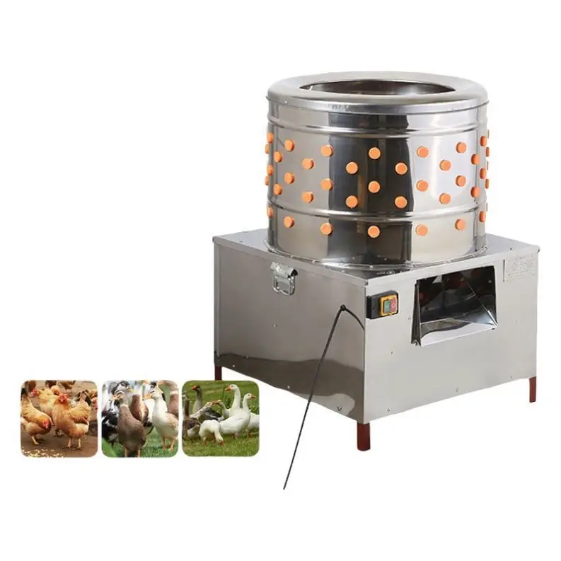High-Speed Commercial Fully Automatic Stainless Steel Duck and Chicken Sheller Core Engine Component Included