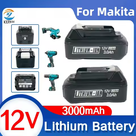 BL1020 Battery 12V 3.0Ah Li-ion Power Tools Rechargeable Battery for Makita BL1016 BL1015 BL104 DF331D Lithium Battery P108