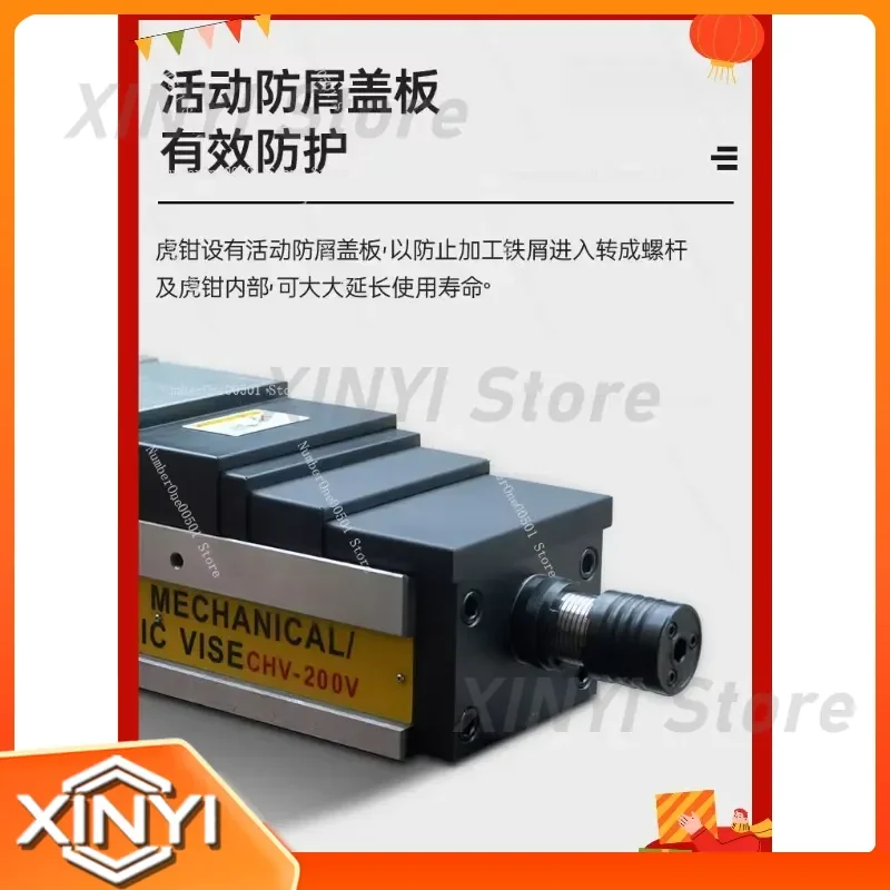 High Precision MC Power Boost Vise Double Opening Milling Vise for CNC Machining Center for CNC Machine Tools Milling Machine