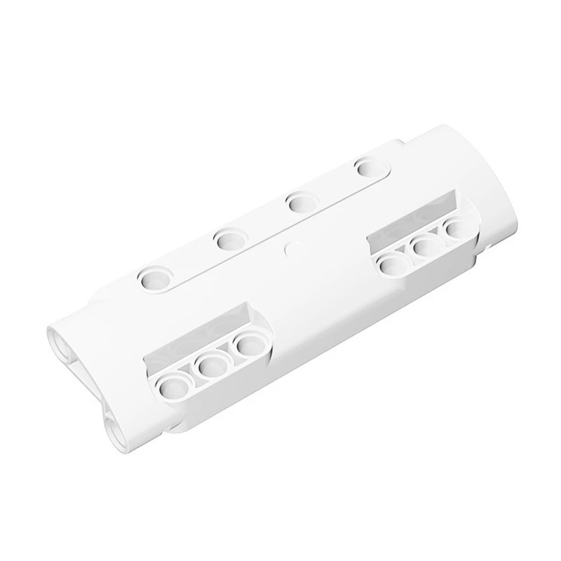 Gobricks GDS-1012 Kỹ Thuật, bảng Điều Khiển Cong 11X3 Có 10 Pin Lỗ Thông Qua Bảng Điều Khiển Bề Mặt Tương Thích Với Lego 11954 Lắp Ráp